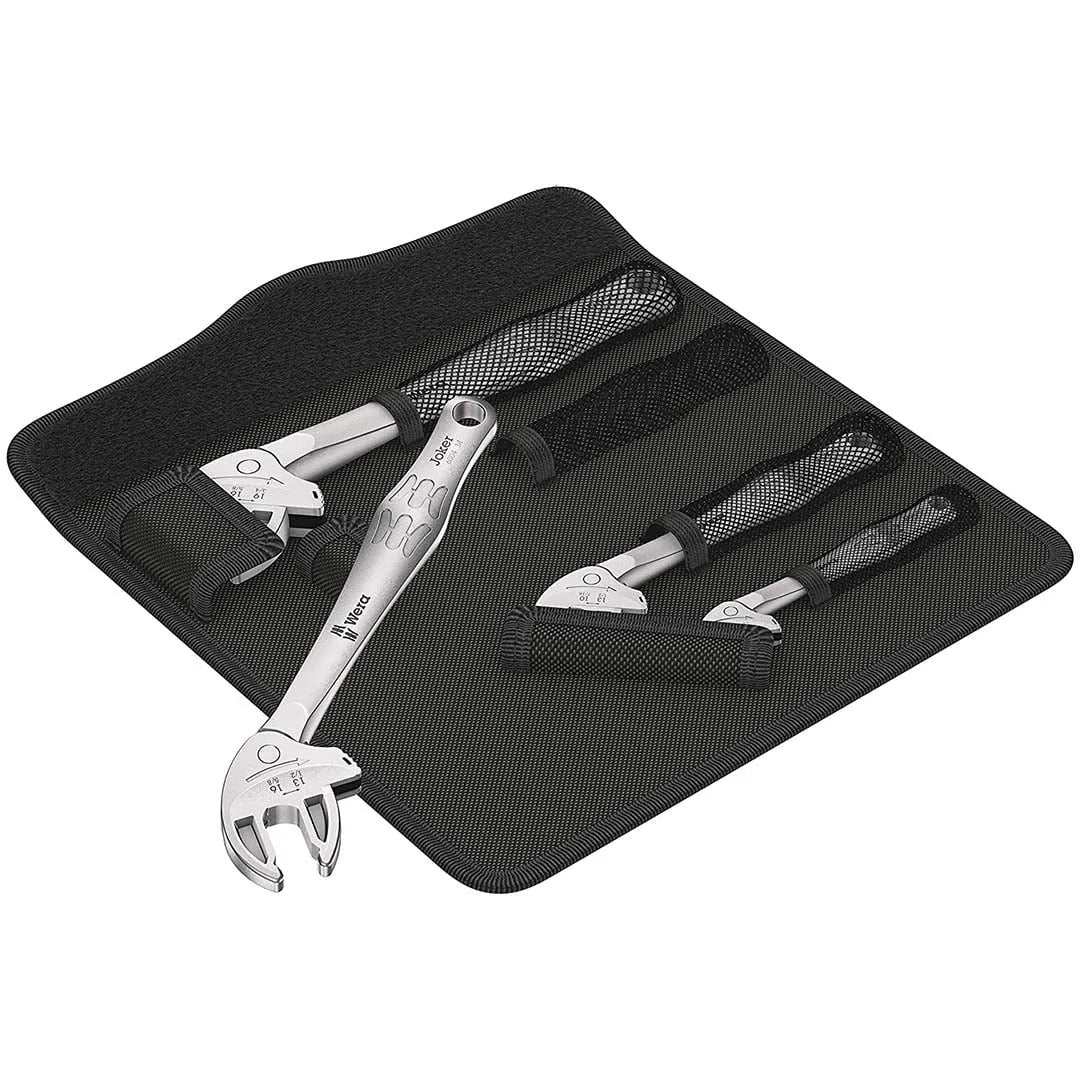 6004 joker 4 Set 1, jeu de clés à fourche auto-ajustables 4Pcs Wera