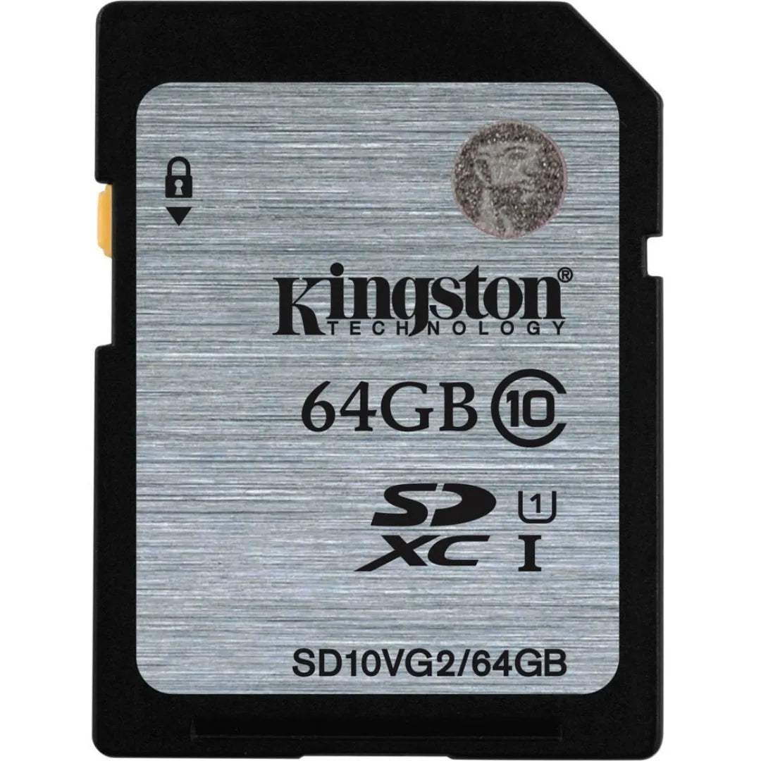 Carte memoire sdhc classe 10 uhs-i kingston 64GB