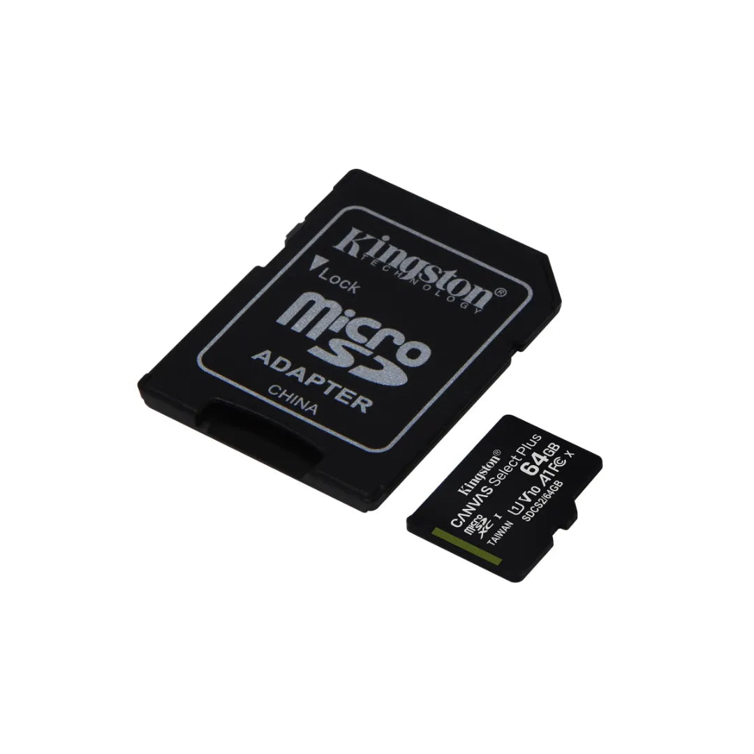 Carte memoire micro sd 64GB microsdxc plus canvas class 10/UHS-I