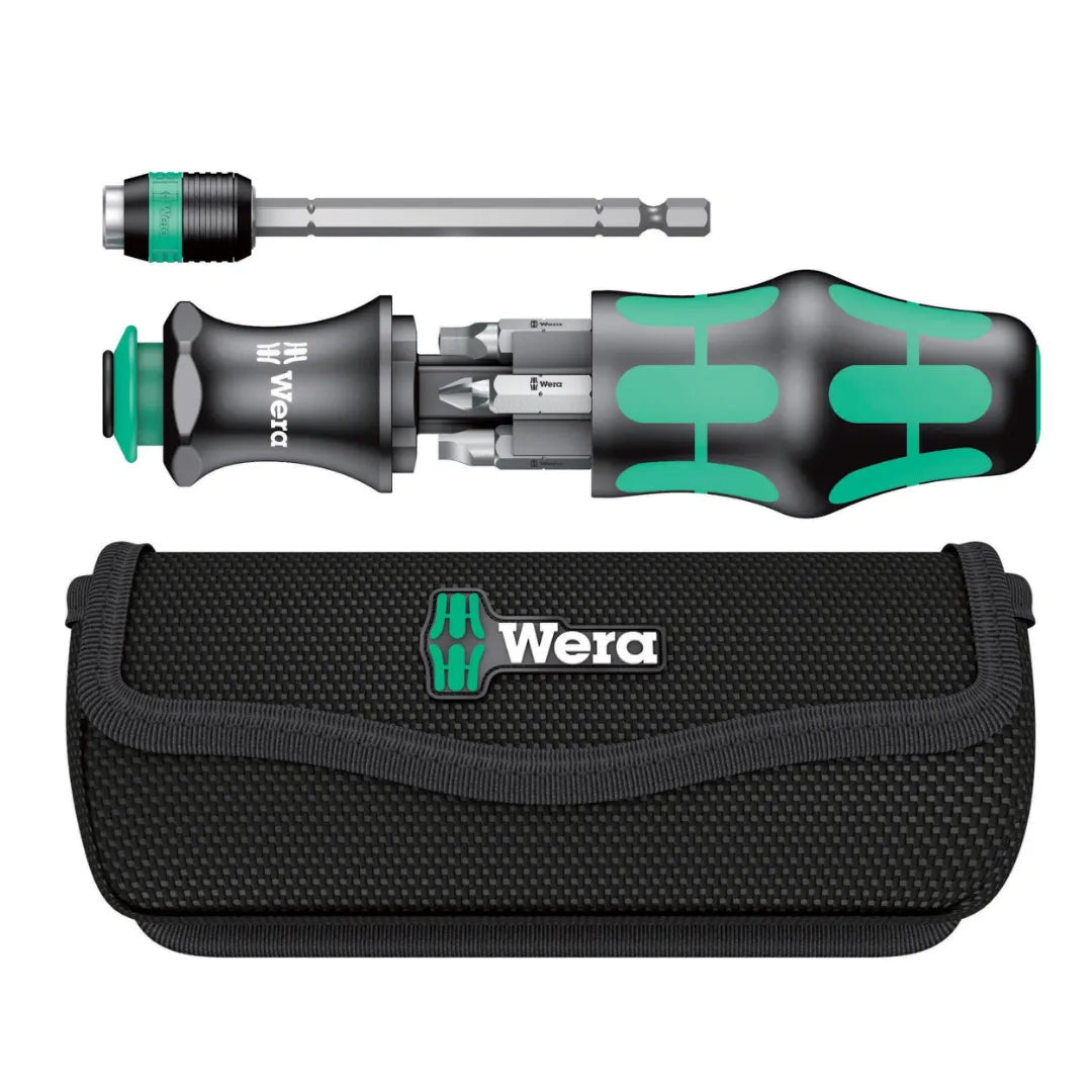 Tournevis multi-lames 7 dans 1 avec etui Wera
