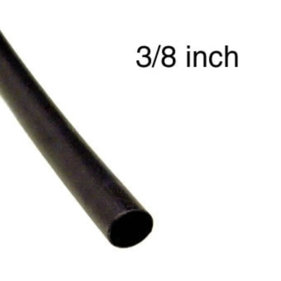Tube thermoretractable dual wall, avec colle, 3/8 noir (4') (CQ-9832)
