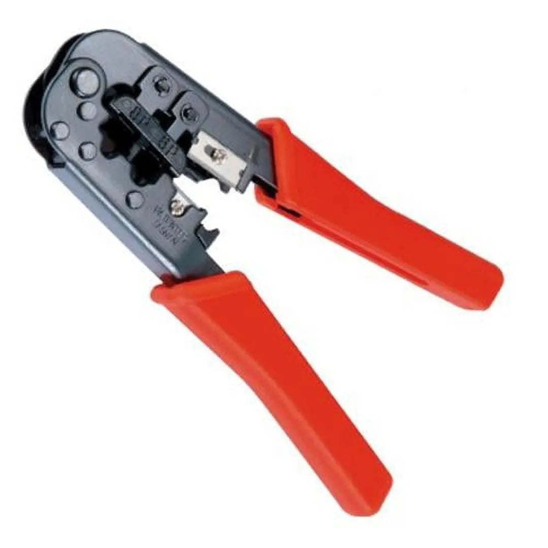 Pinces à sertir duo modulaire (RJ45 et RJ12) - coupe et dénu