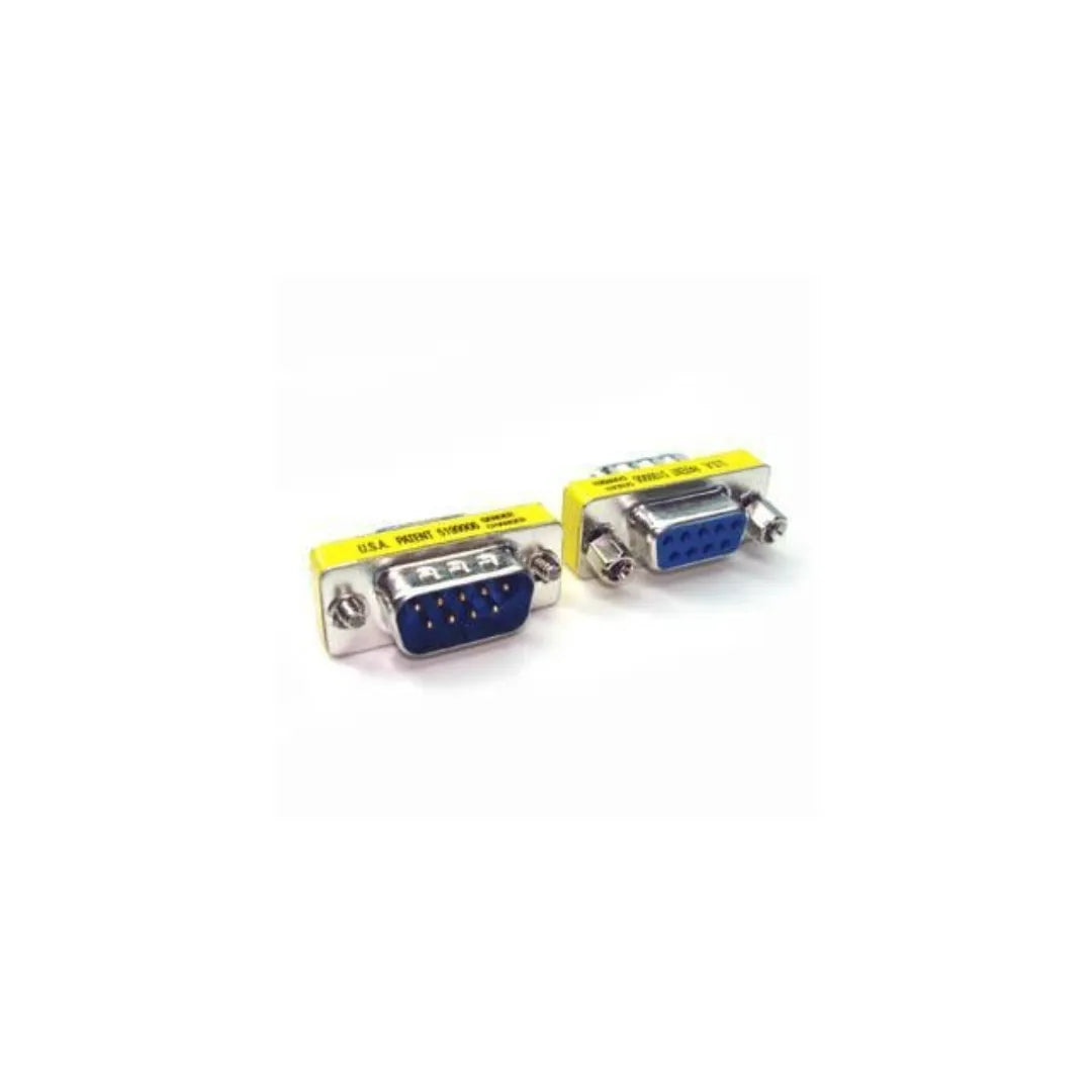 Adaptateur mini gender DB9M à DB9F