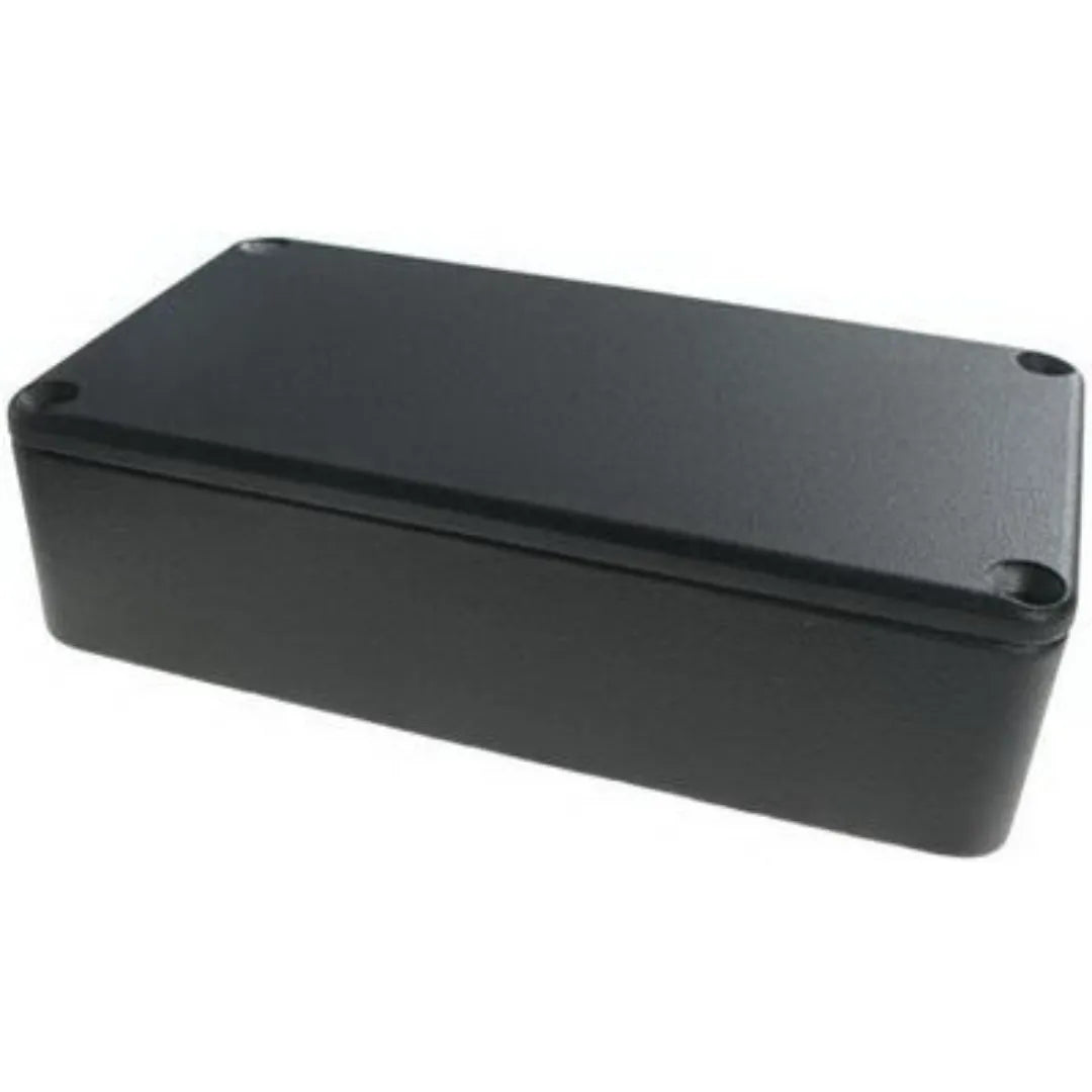 Boite aluminium noir 4.37X2.37X1.07 po Hammond