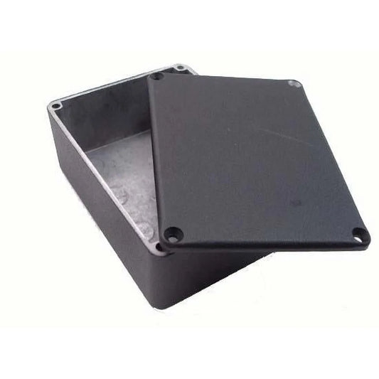 Boite aluminium noir 7.39X4.72X2.06 po Hammond