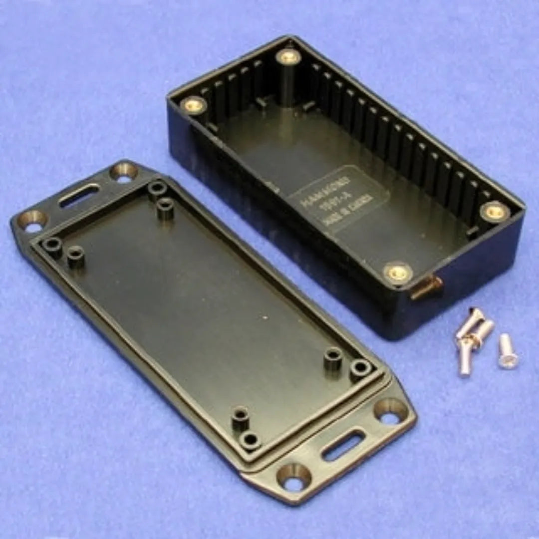 Boite plastique noir 3.9X2.0X0.8 po Hammond