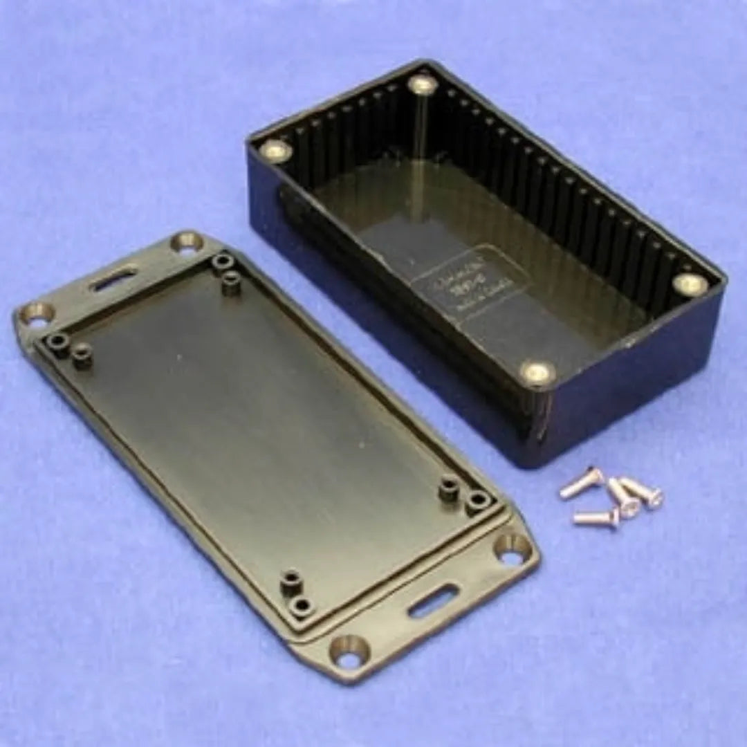 Boite plastique noir 4.4X2.4X1.1 po Hammond