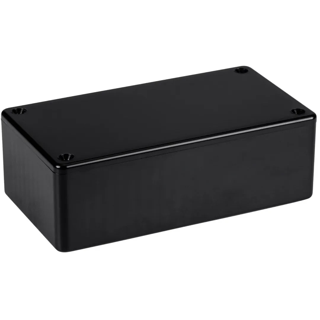 Boite plastique noir 4.7X1.4X2.6 po Hammond