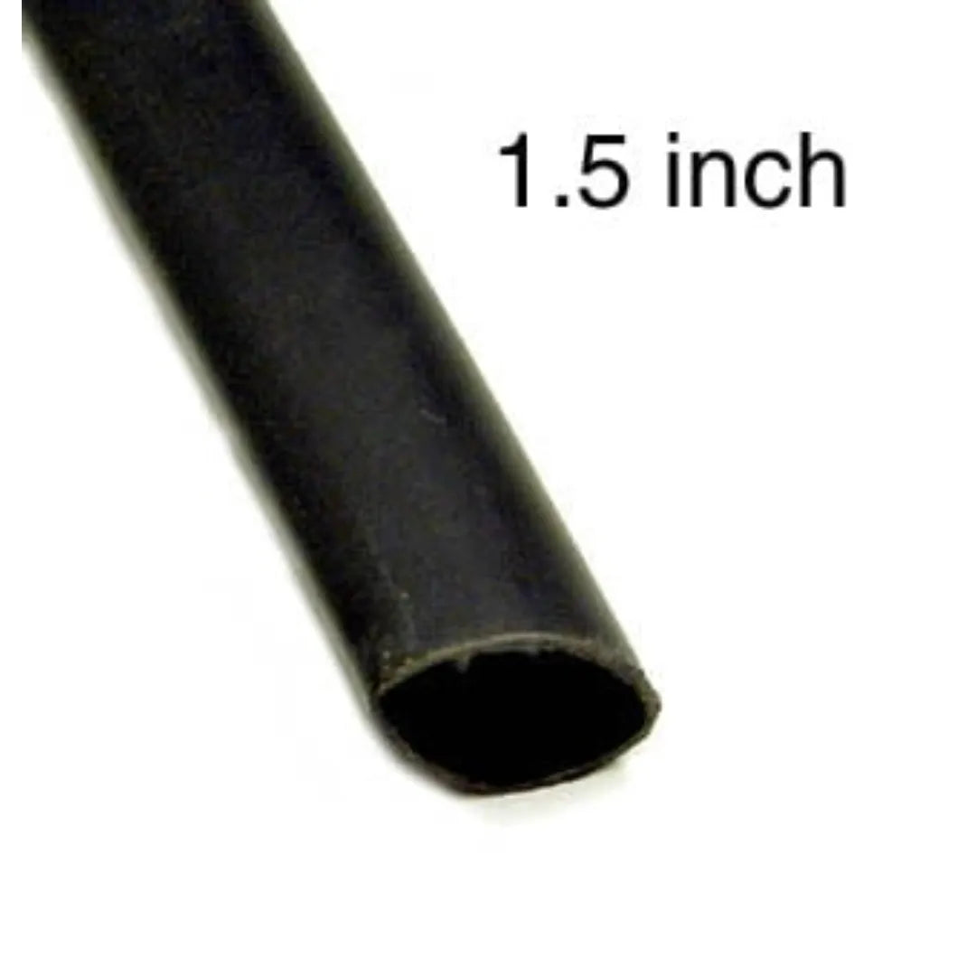 Tube thermoretractable avec colle noir, 1-1/2po (4') (CQ-7409)