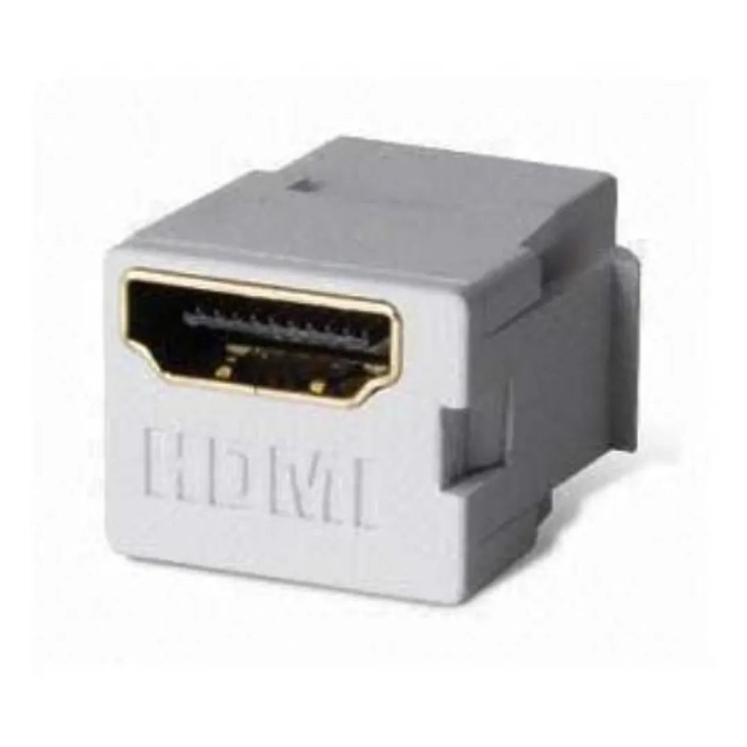 Prise HDMI keystone femelle / femelle blanche