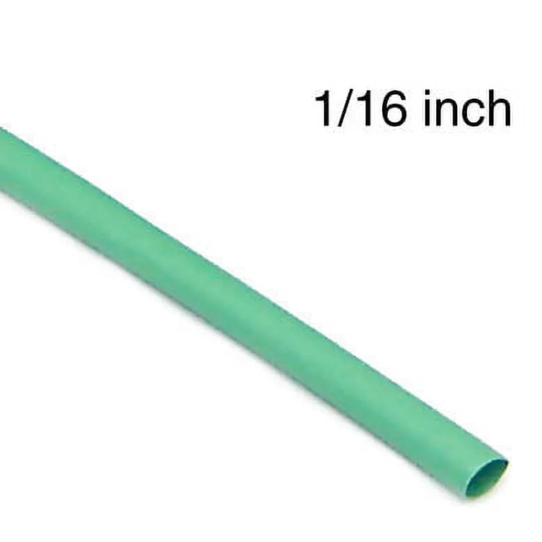 Tube thermoretractable 1/16 vert (4')