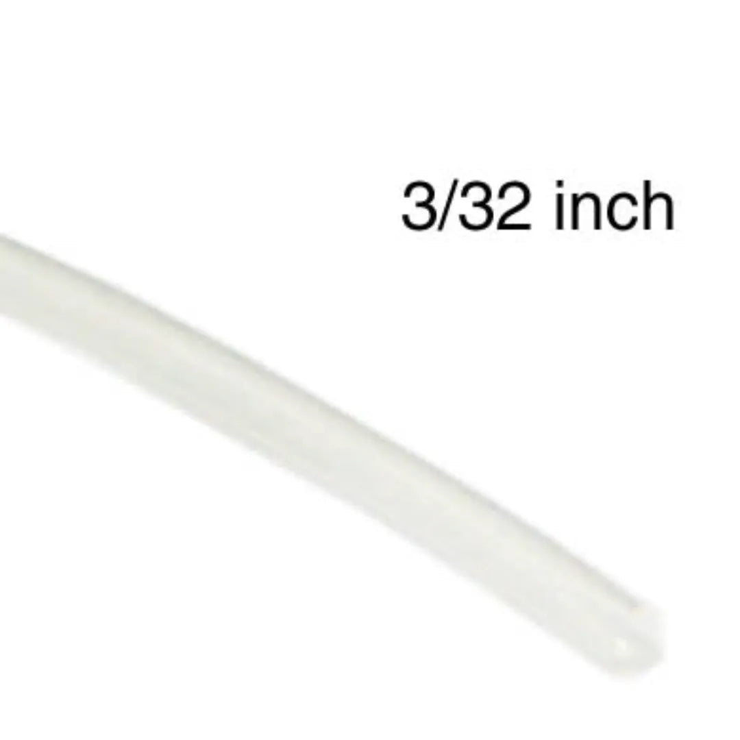 Tube thermoretractable 3/32 clair (4')