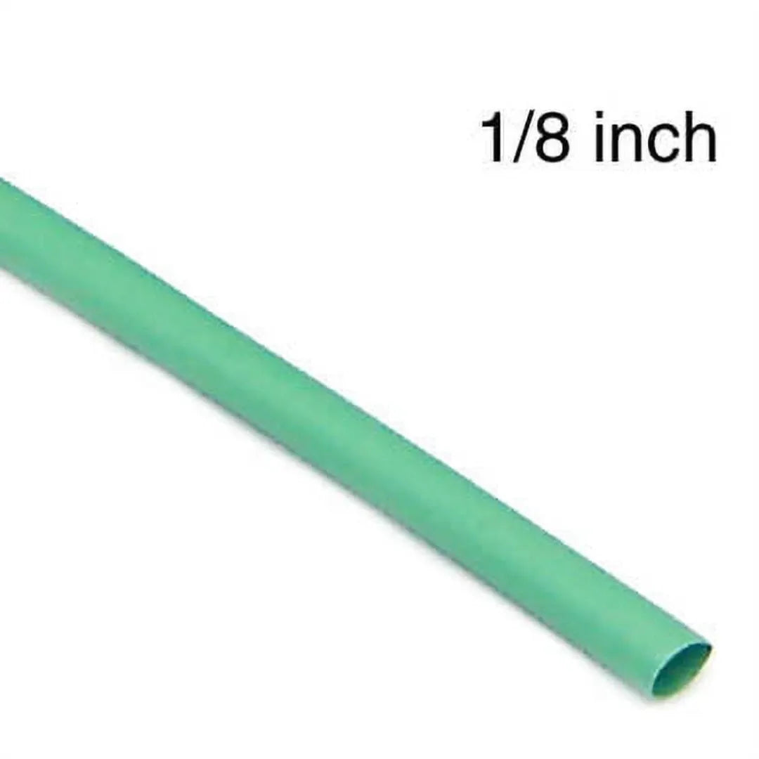 Tube thermoretractable 1/8 vert (4')