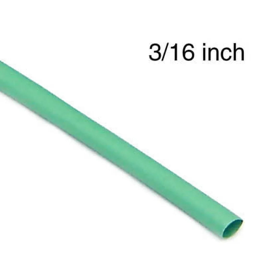 Tube thermoretractable 3/16 vert (4')