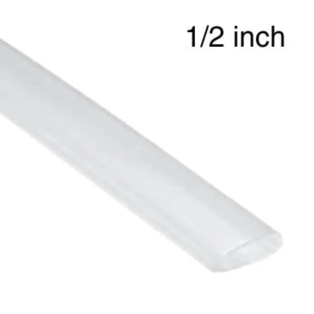 Tube thermoretractable 1/2 claire (4')