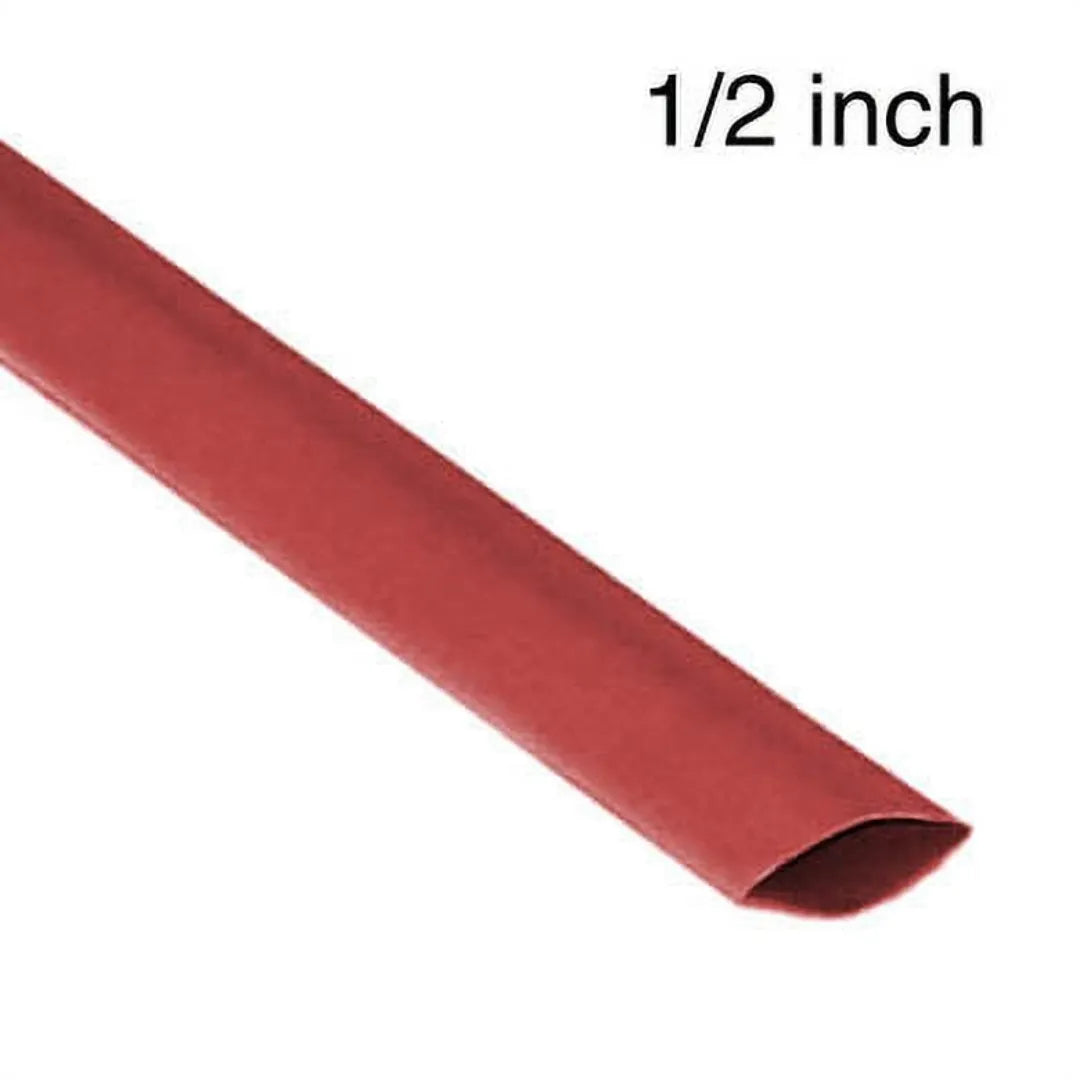 Tube thermoretractable 1/2 rouge (4')