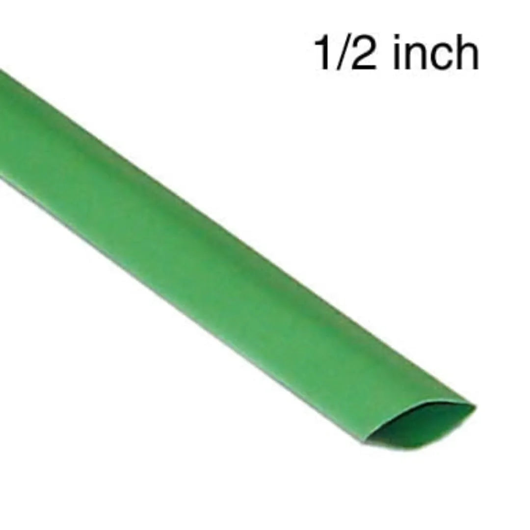 Tube thermoretractable 1/2 vert (4')