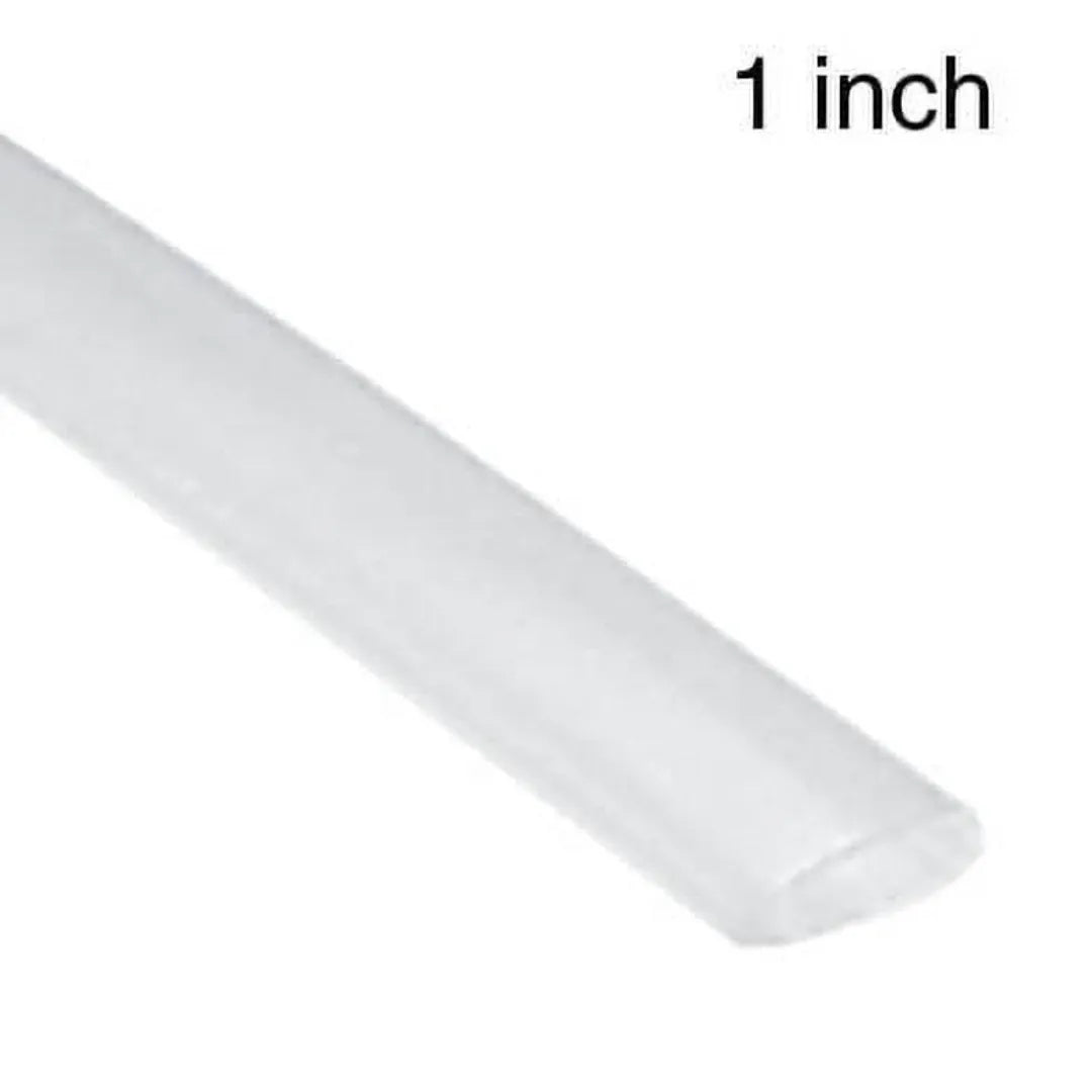 Tube thermoretractable 1'' claire (4')