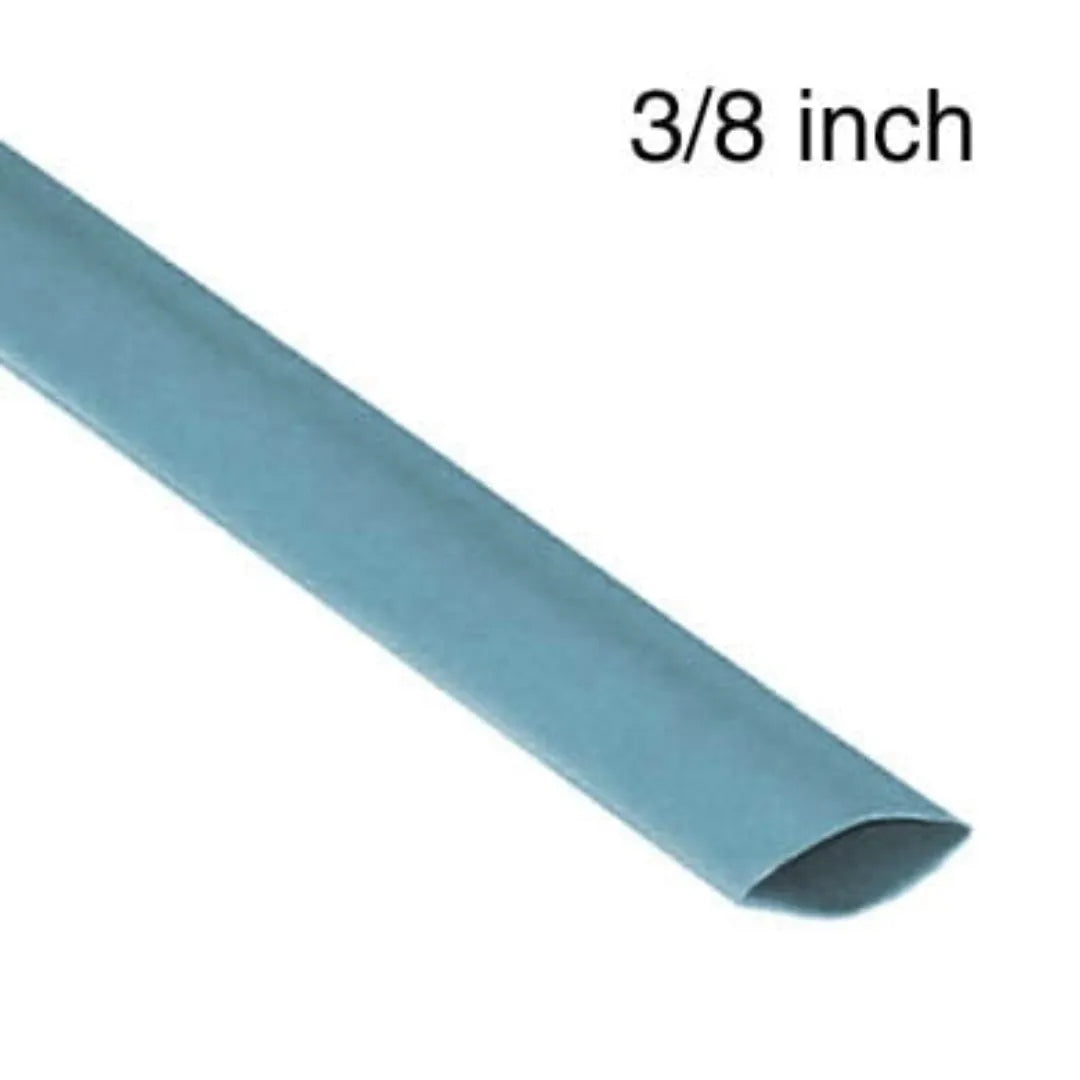Tube thermoretractable 3/8 bleu (4')