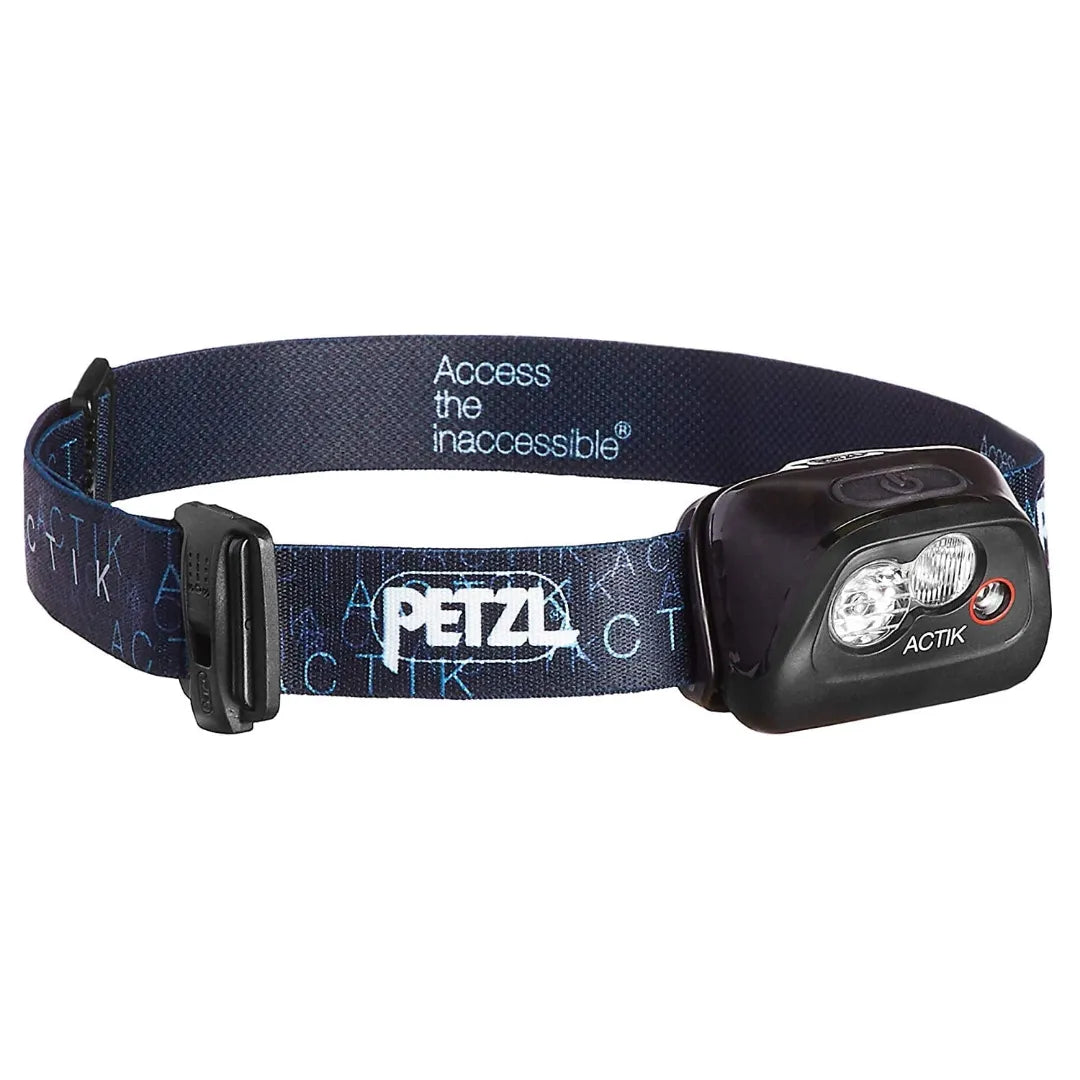 Actik lampe frontale compacte noir, 350 lumens petzl