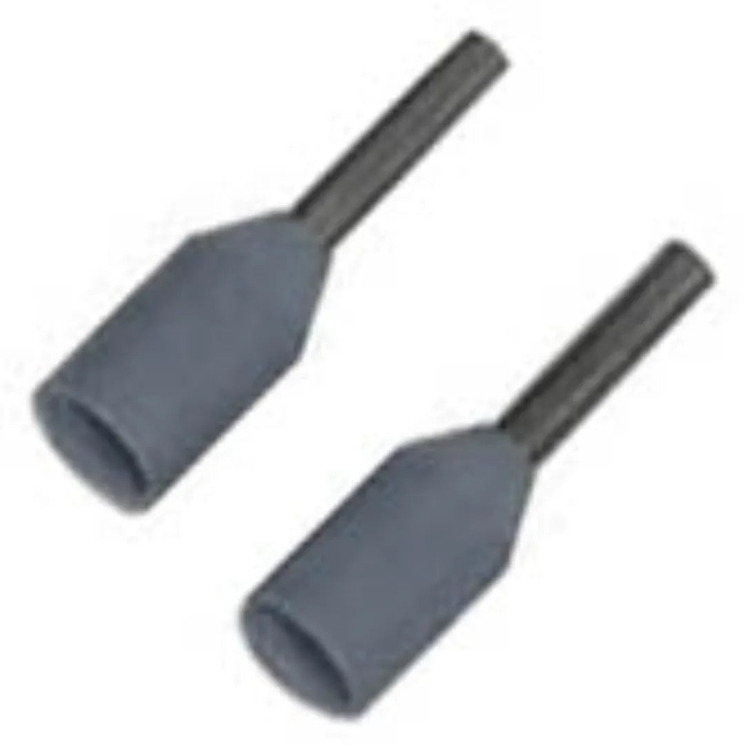 Ferrule isolé gris 20AWG 8MM QTE.500