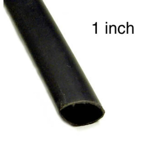 Tube thermoretractable dual wall, avec colle, 1 noir (4')  (CQ-9055)