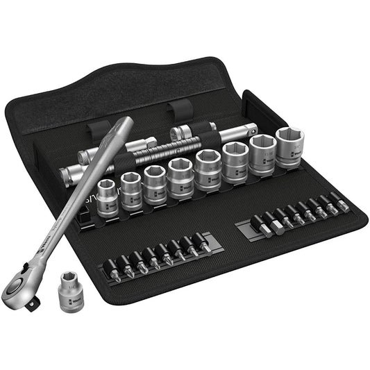 8100 sb 11, jeu cliquet zyklop METAL/LEVIER inv. 3/8 28 pièces, imperial