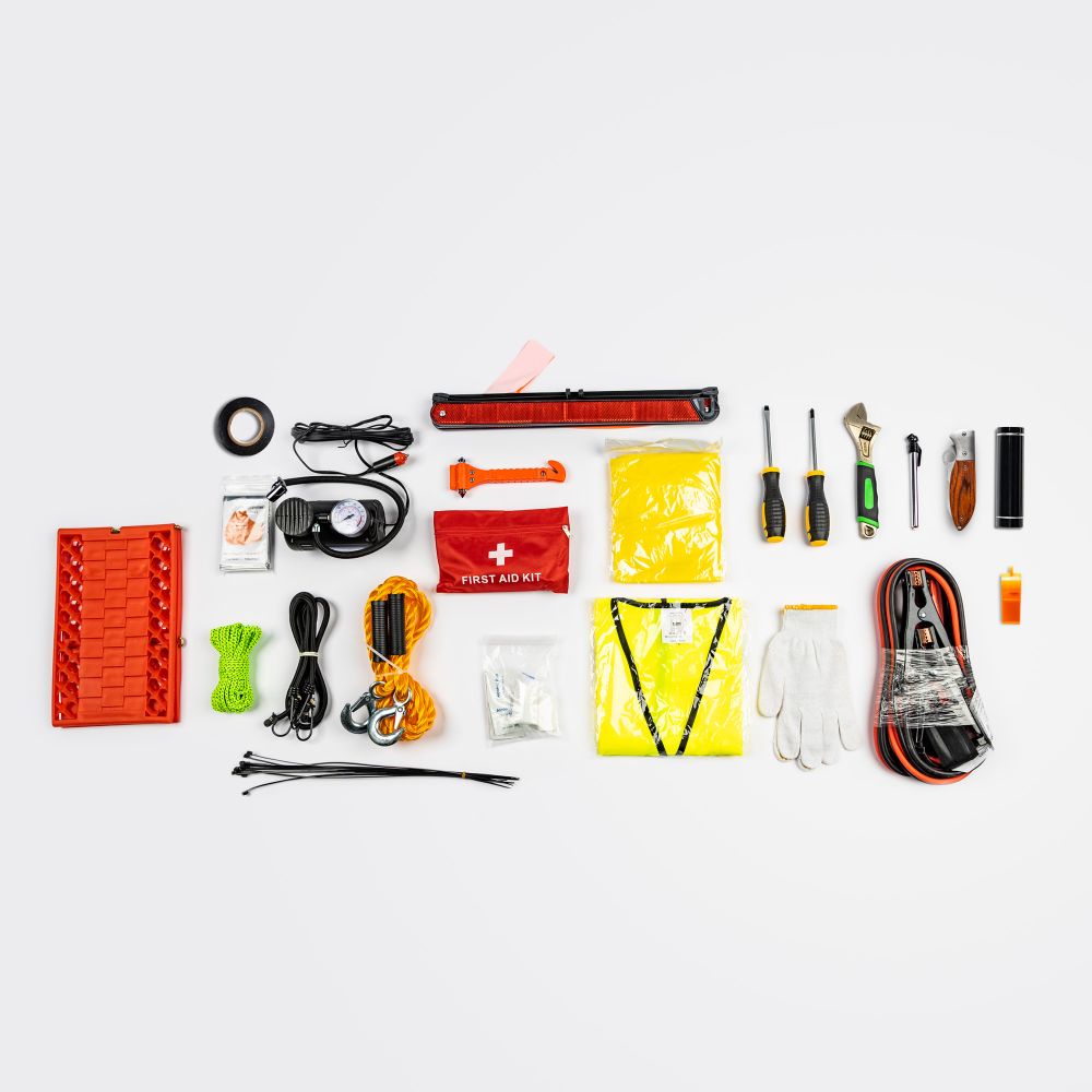 Trousse d'urgence pour véhicule prémium