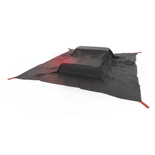 Couverture anti-feu Bridgehill Lithium recouvrant un bloc-batterie
